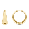 Statement Graduated Hoop Earrings in 18ct Yellow Gold | Hardy Brothers Jewellers