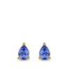 Ear Party Petite 18ct Gold Tanzanite Stud Earrings