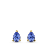 Ear Party Petite 18ct Gold Tanzanite Stud Earrings