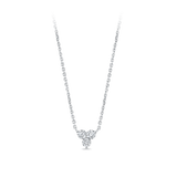 Trinity Diamond Necklace in 18ct White Gold - Hardy Brothers