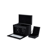 Wolf 1834 British Racing Double Watch Winder with Storage - Hardy Brothers Jewellers