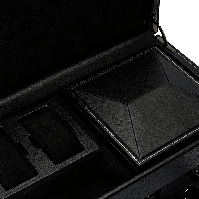 Wolf 1834 British Racing Double Watch Winder with Storage - Hardy Brothers Jewellers
