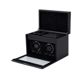 Wolf 1834 British Racing Double Watch Winder with Storage - Hardy Brothers Jewellers