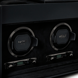 Wolf 1834 British Racing Triple Watch Winder with Storage - Hardy Brothers Jewellers