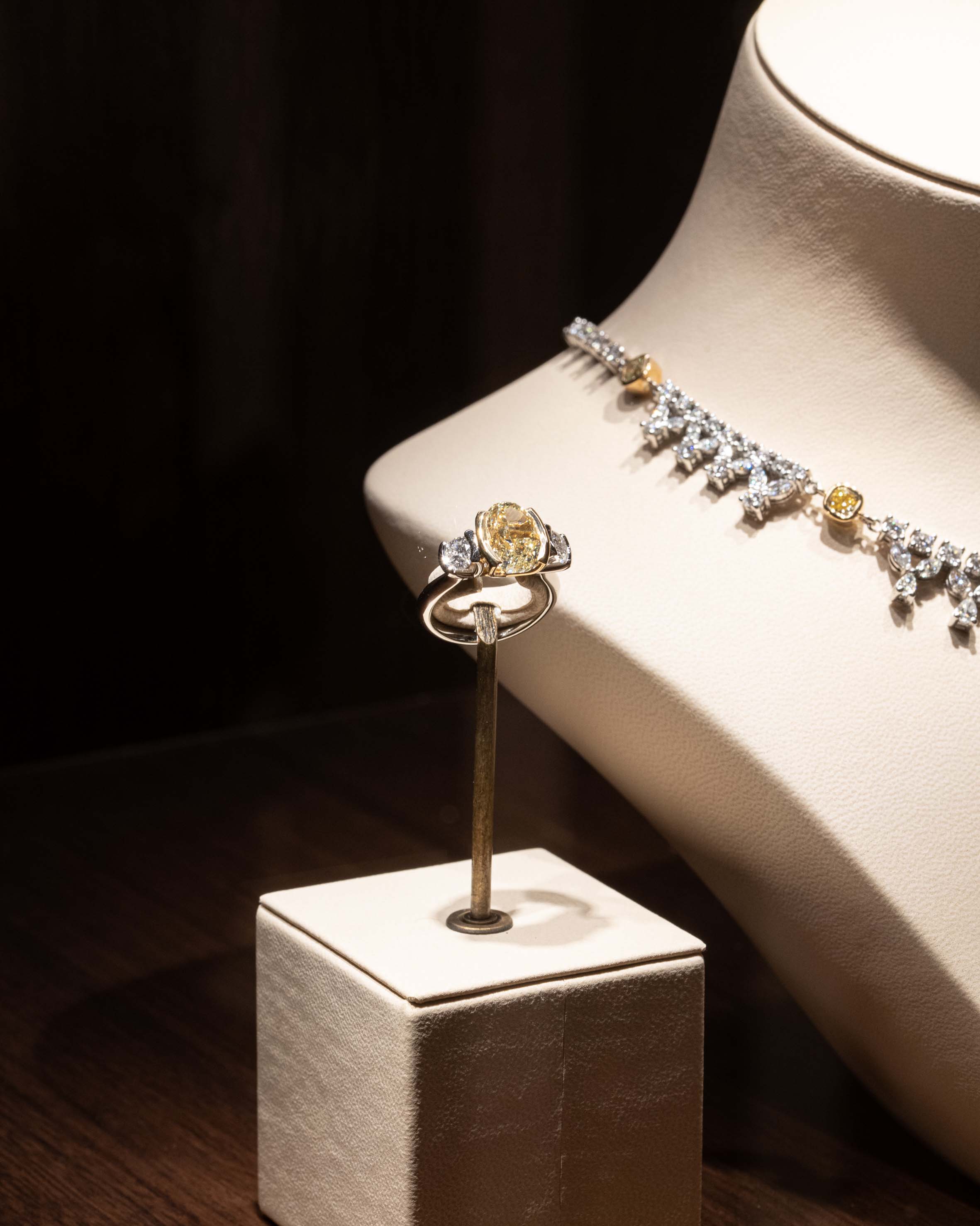 Exquisite Vault Rings: Emerald, Yellow Diamond & Signature Designs