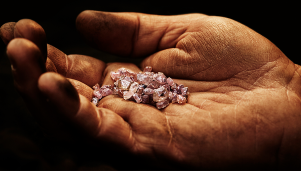 Rough Argyle Pink Diamonds