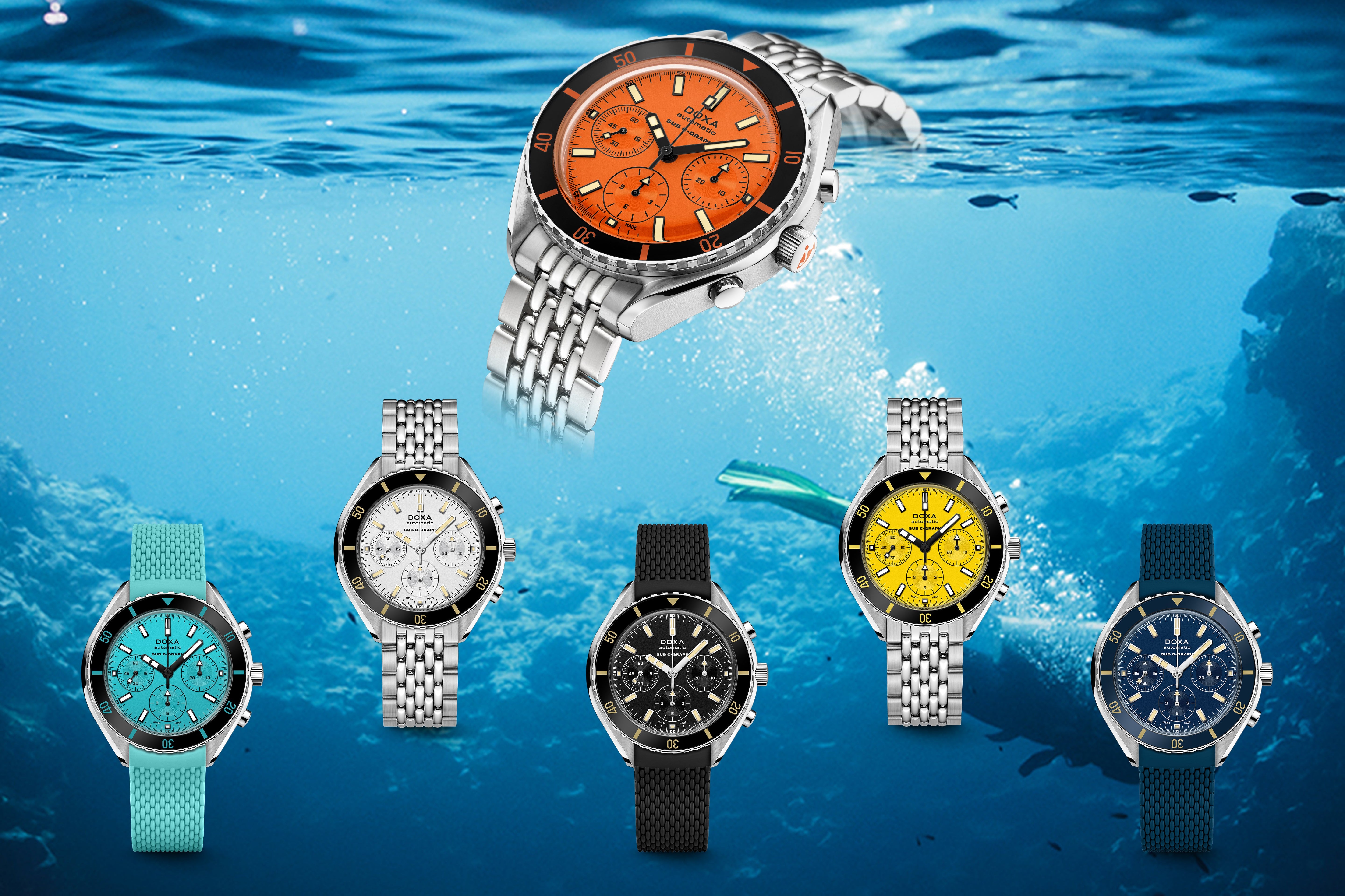 DOXA SUB 200 C-GRAPH – Hardy Brothers Jewellers