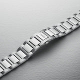 Oris Big Crown Pointer Date Automatic 40mm Watch 01 754 7798 4064-07 8 20 06 — The multi-piece stainless steel bracelet is fitted with a folding clasp for secure, comfortable wear at a 20mm lug width.