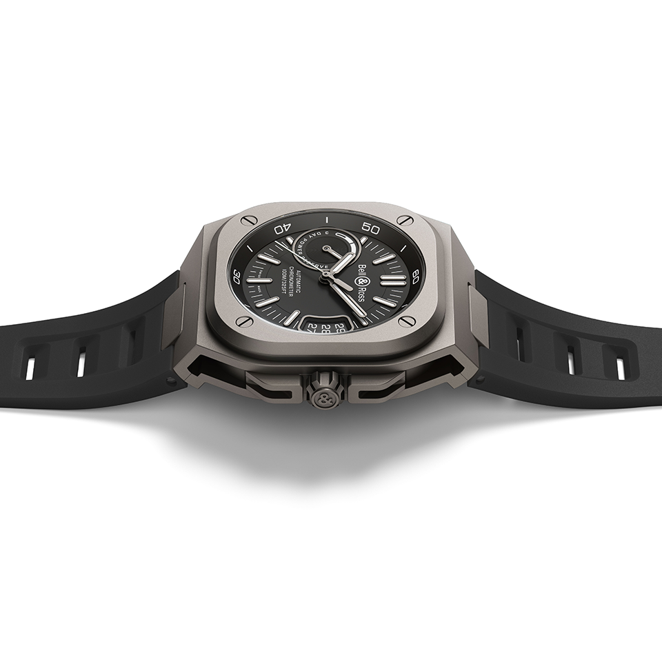Bell & Ross BR-X5 Automatic 41mm Watch BRX5R-BL-TI/SRB