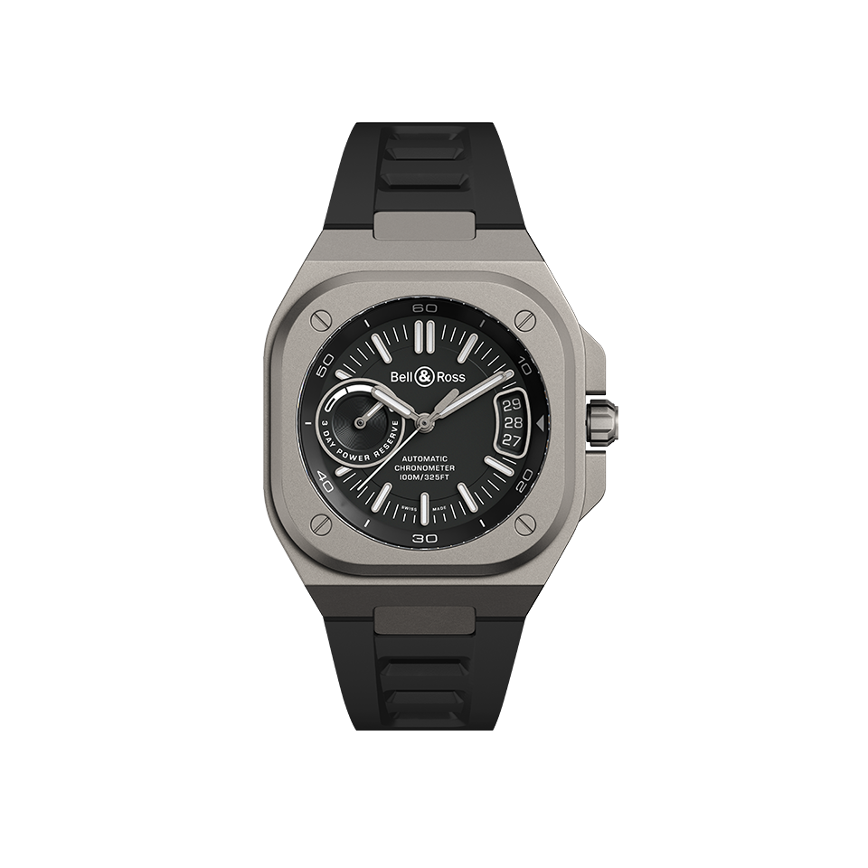 Bell & Ross BR-X5 Automatic 41mm Watch BRX5R-BL-TI/SRB