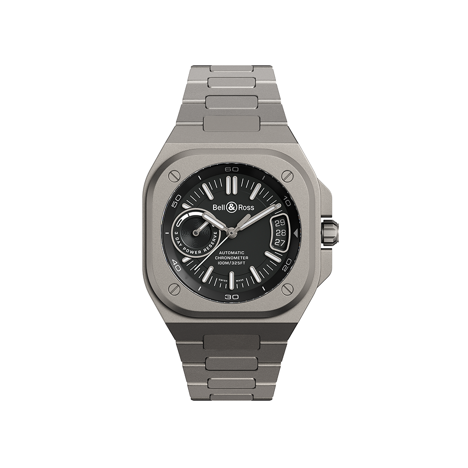 Bell & Ross BR-X5 Automatic 41mm Watch BRX5R-BL-TI/STI