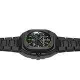 BELL & ROSS BR 05 LIMITED  EDITION SKELETON BLACK LUM CERAMIC