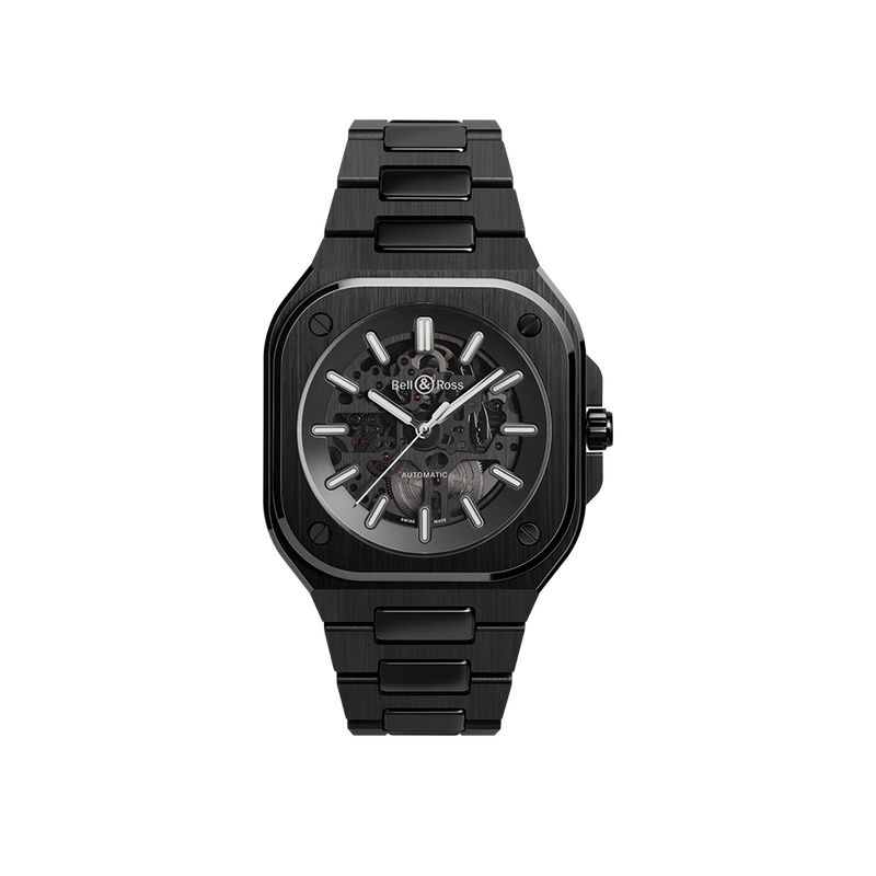 BELL & ROSS BR 05 SKELETON BLACK CERAMIC