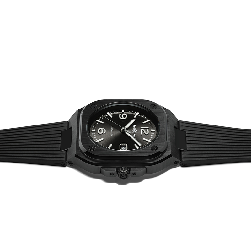 BELL & ROSS BR 05 BLACK CERAMIC RUBBER