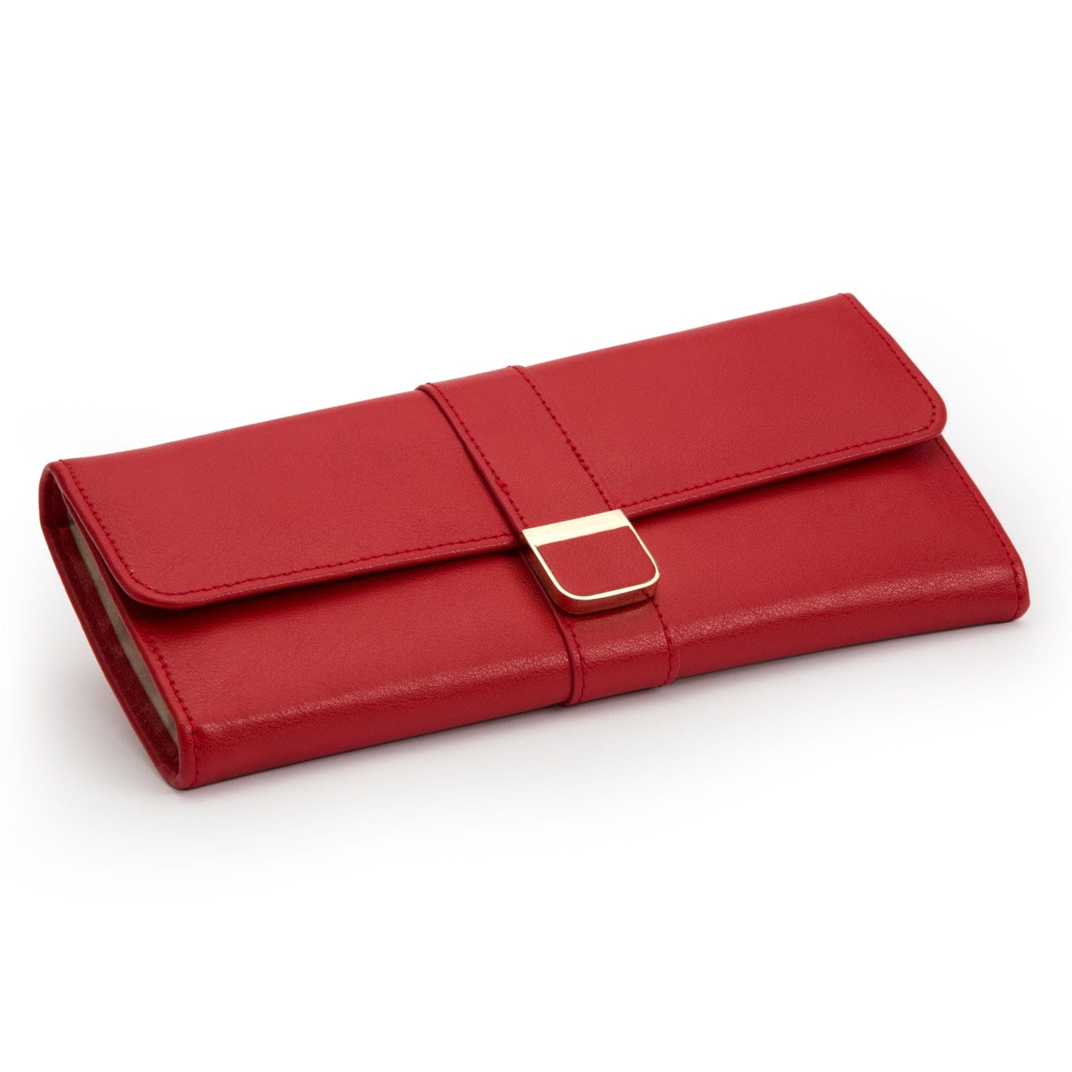 Wolf Palermo Red Jewellery Travel Roll 213472