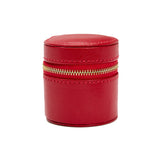 Wolf Palermo Red Double Watch Roll with Jewellery Pouch 213972