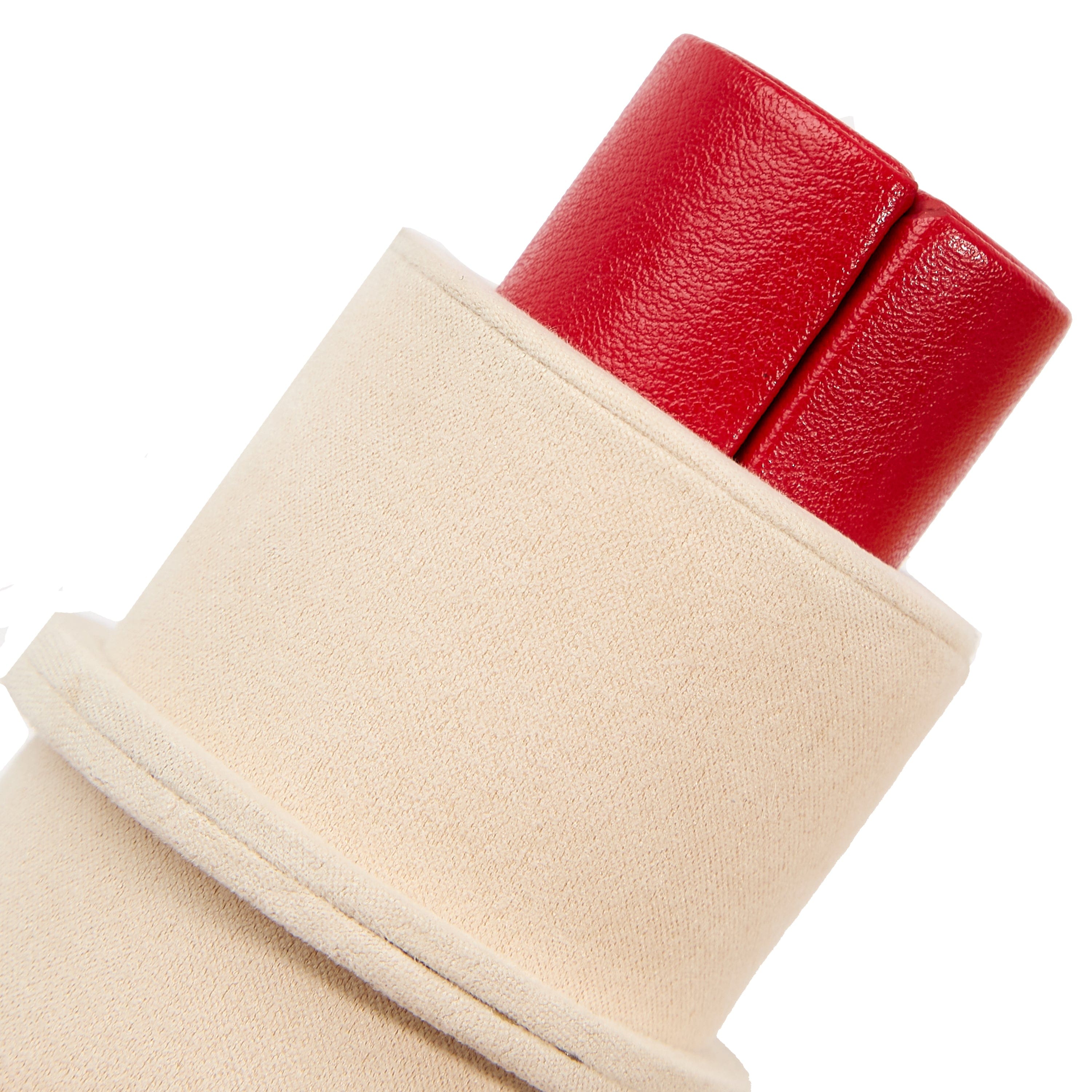 Wolf Palermo Red Double Watch Roll with Jewellery Pouch 213972