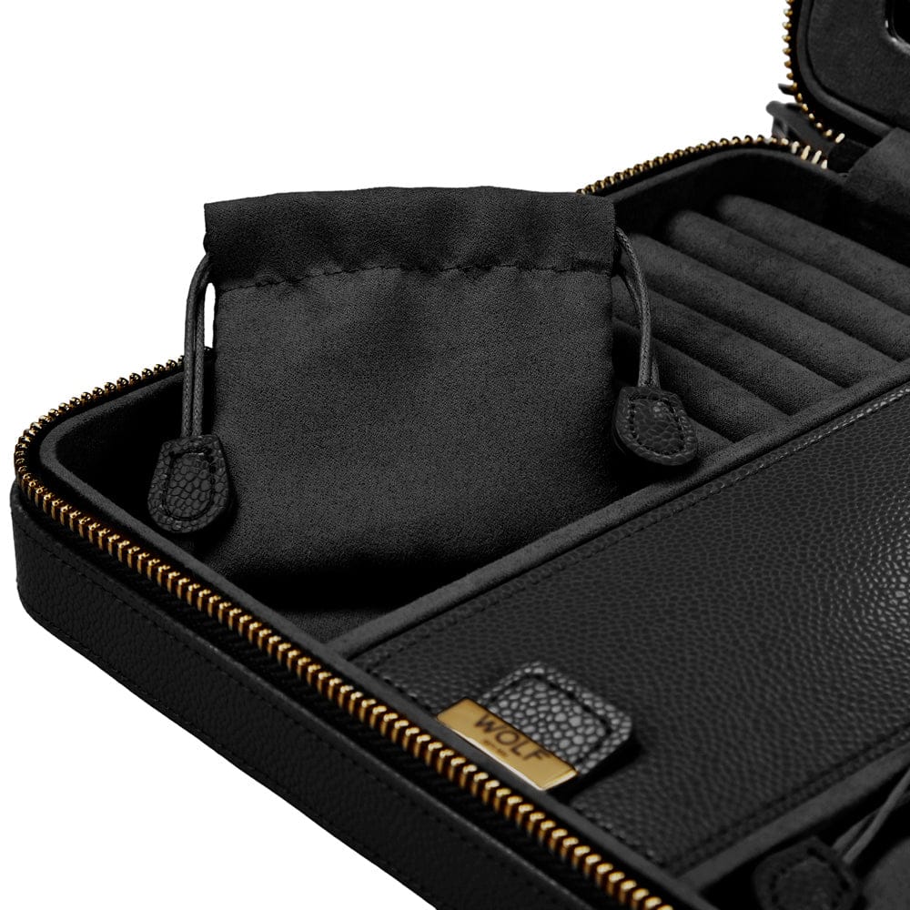 Lauren Large Zip Case Black 347502