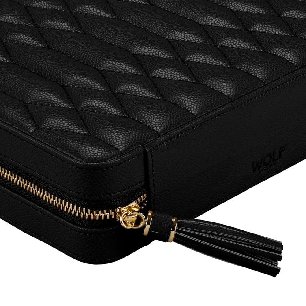 Lauren Large Zip Case Black 347502