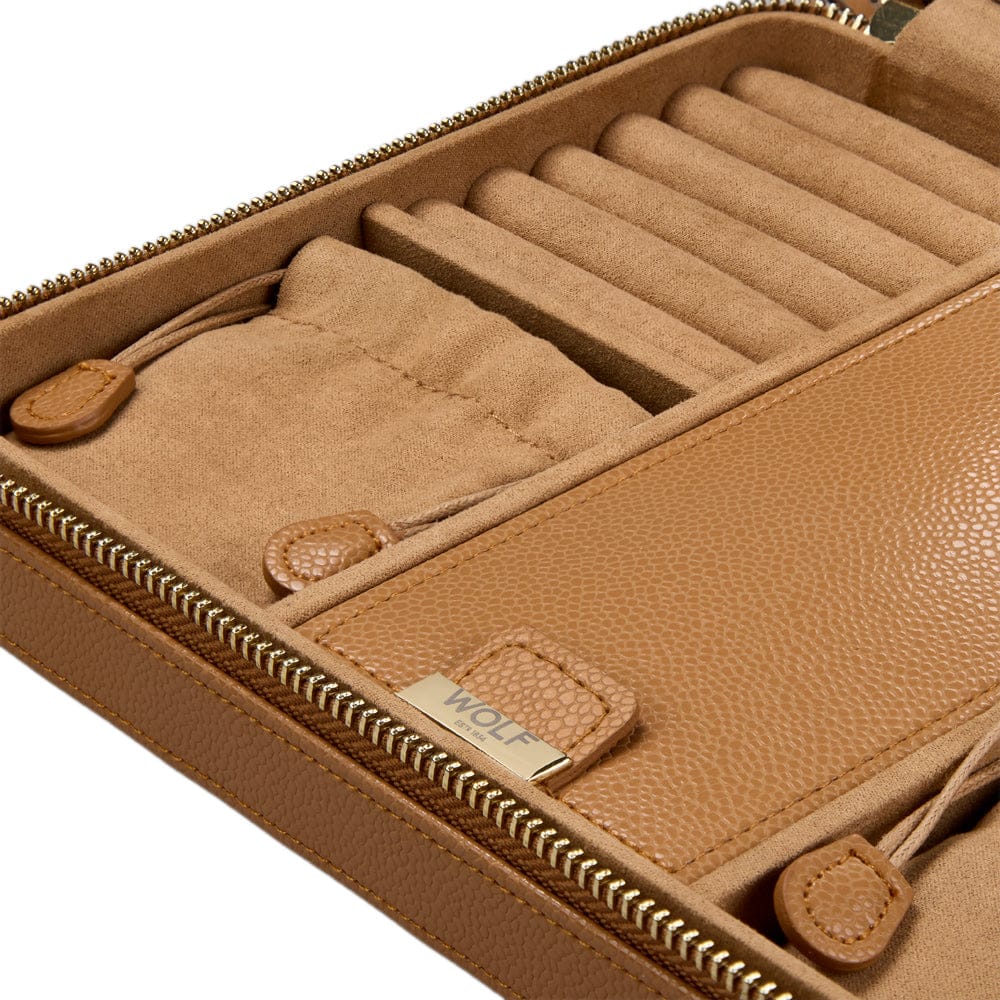 Lauren Large Zip Case Caramel 347507