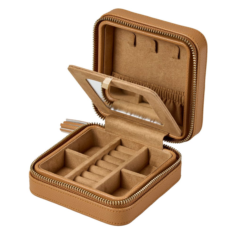 Lauren Zip Travel Case Caramel 347807