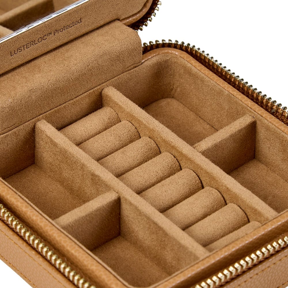 Lauren Zip Travel Case Caramel 347807