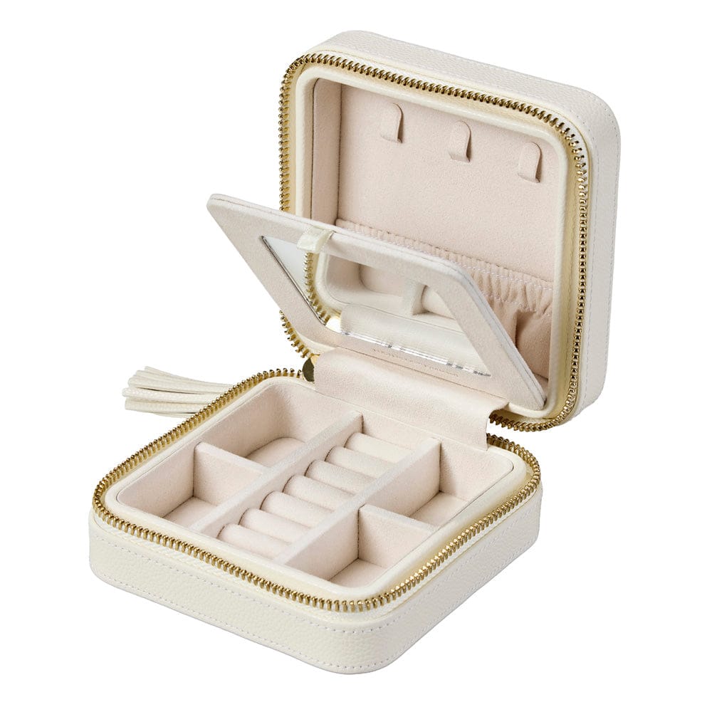 Lauren Zip Travel Case Ivory 347852