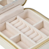 Lauren Zip Travel Case Ivory 347852