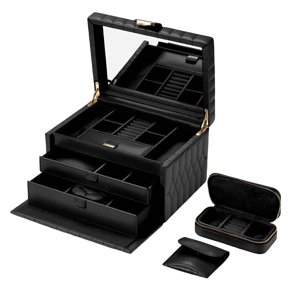 Lauren Medium Jewellery Box Black 349702