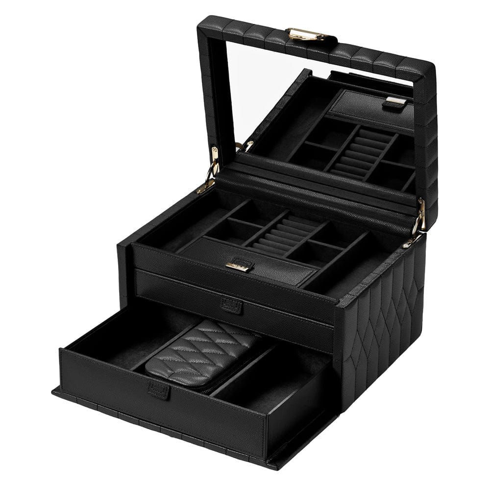 Lauren Medium Jewellery Box Black 349702