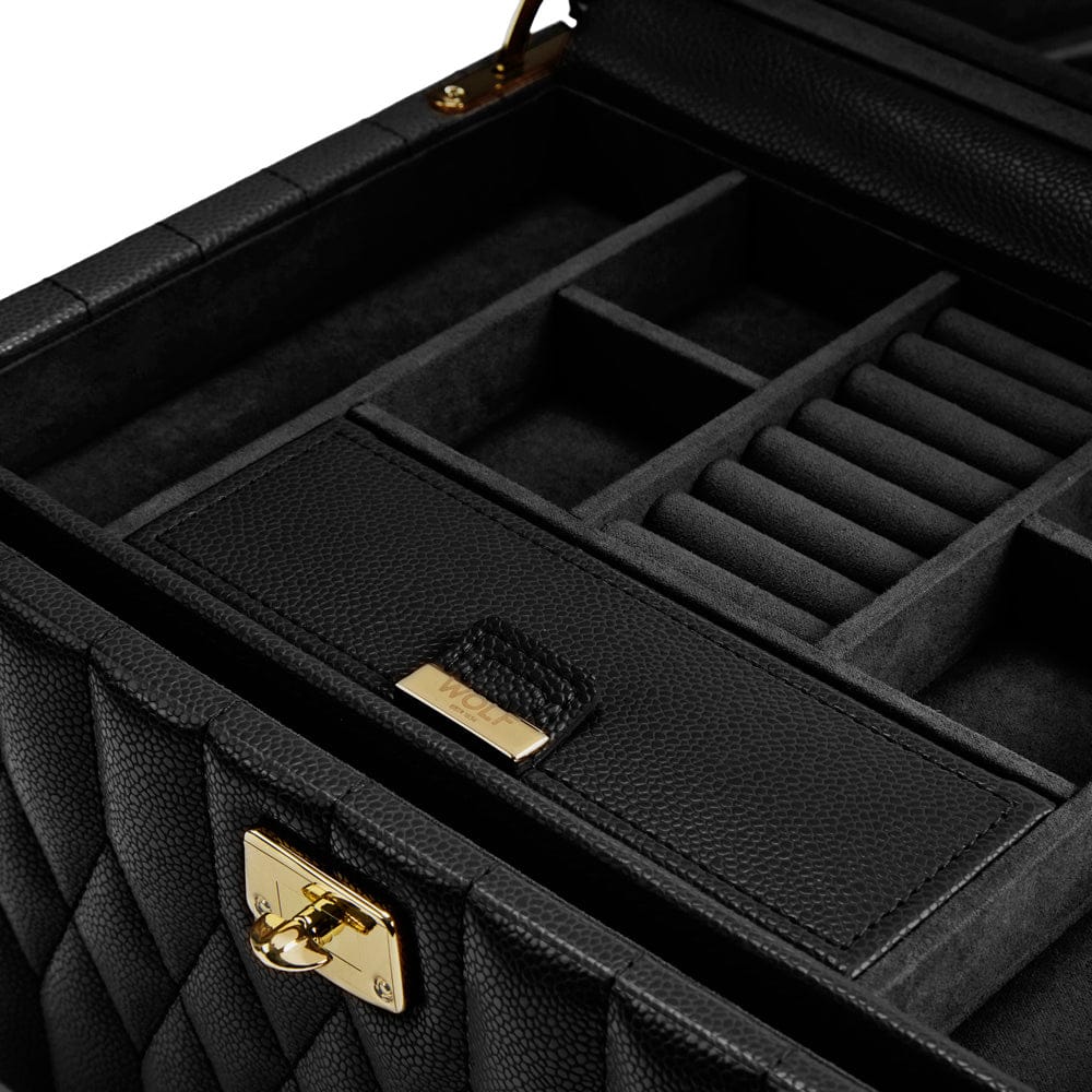 Lauren Medium Jewellery Box Black 349702