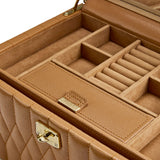Lauren Medium Jewellery Box Caramel 349707