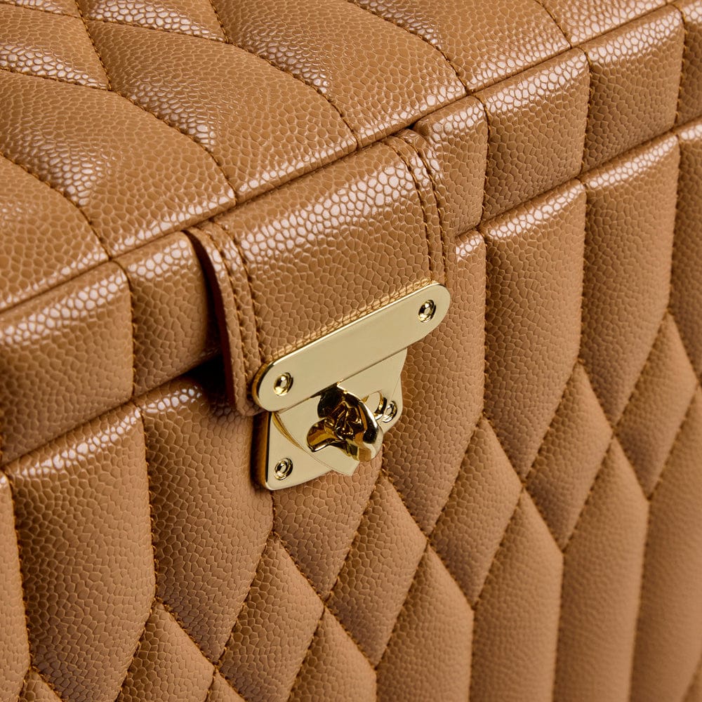 Lauren Medium Jewellery Box Caramel 349707