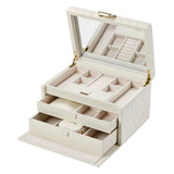 Lauren Medium Jewellery Box Ivory 349752