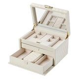 Lauren Medium Jewellery Box Ivory 349752