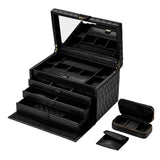 Lauren Large Jewellery Box Black 349802