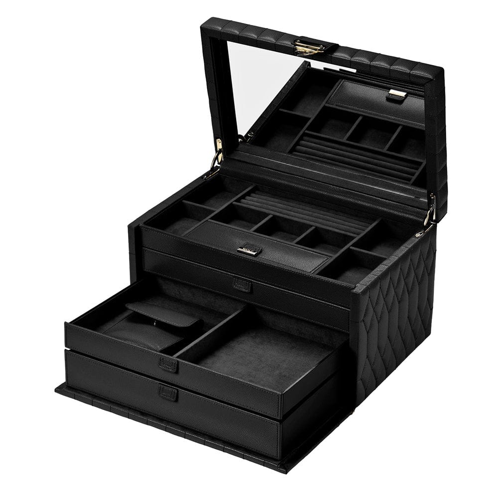 Lauren Large Jewellery Box Black 349802