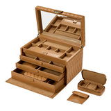 Lauren Large Jewellery Box Caramel 349807