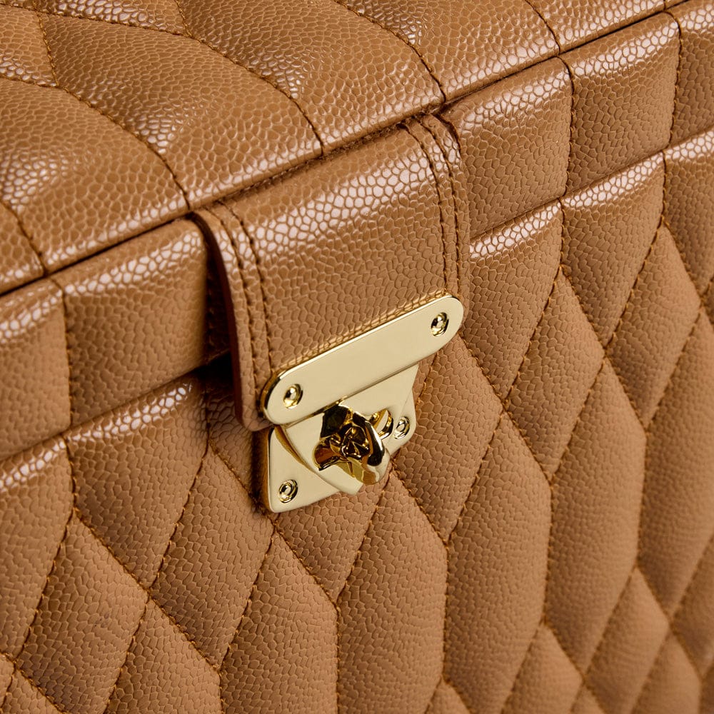 Lauren Large Jewellery Box Caramel 349807