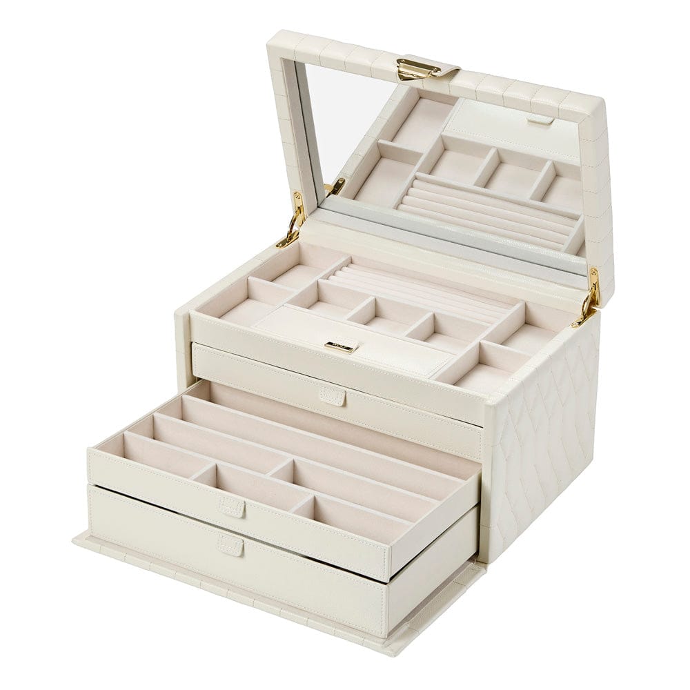 Lauren Large Jewellery Box Ivory 349852