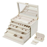 Lauren Extra Large Jewellery Box Ivory 349952