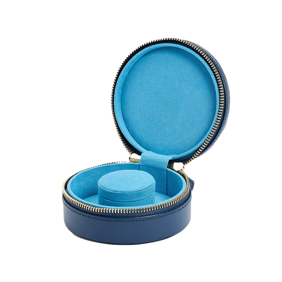 Wolf Sophia Mini Zip Case Indigo