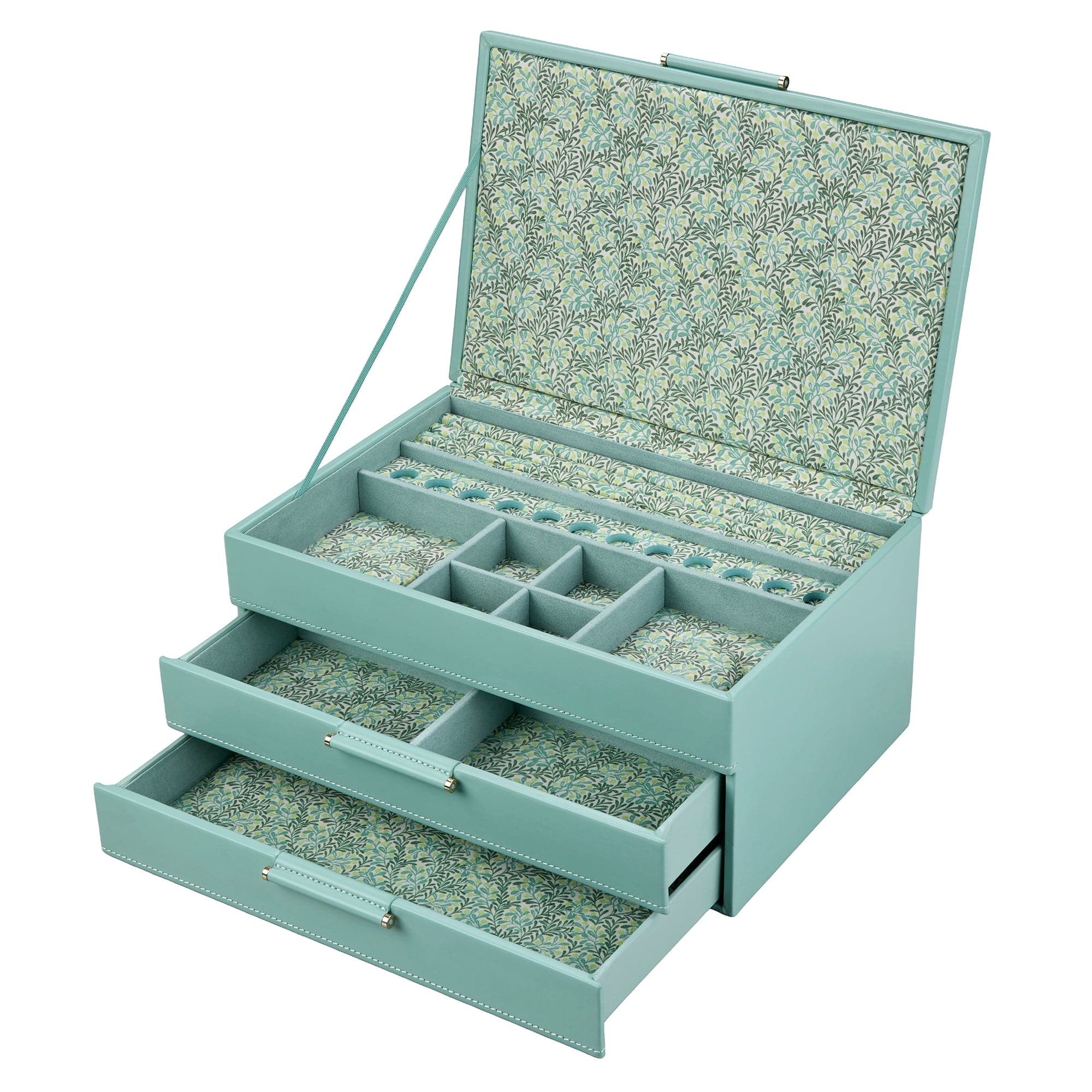 WOLF Sophia Jade Fruit Botanical Large Jewellery Box with Drawers 399330