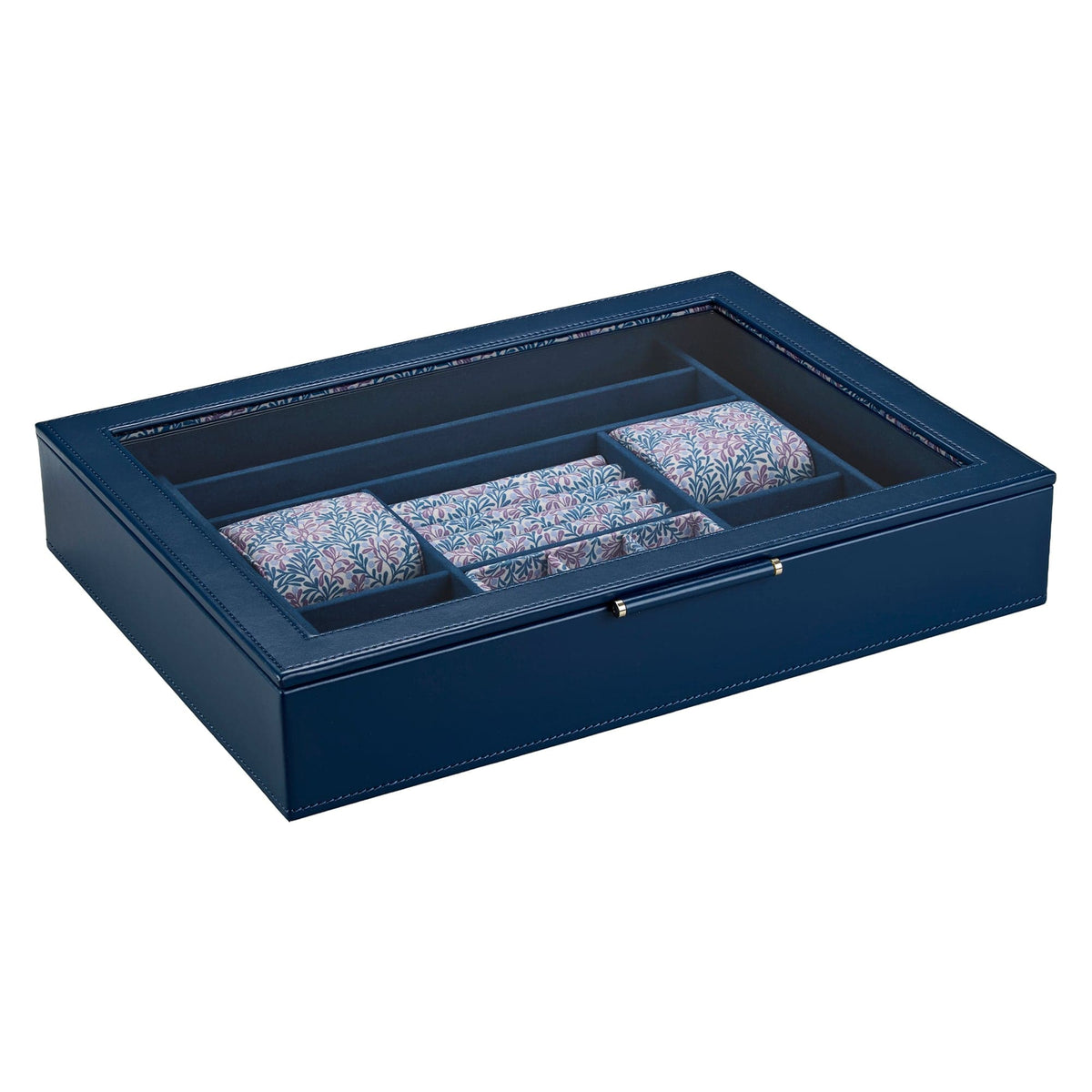 WOLF Sophia Large Jewellery Box Showing Compartments