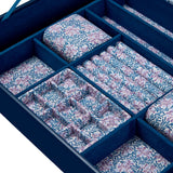 WOLF Sophia Large Jewellery Box Showing Compartments 