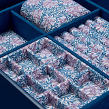 WOLF Sophia Large Jewellery Box Showing Compartments