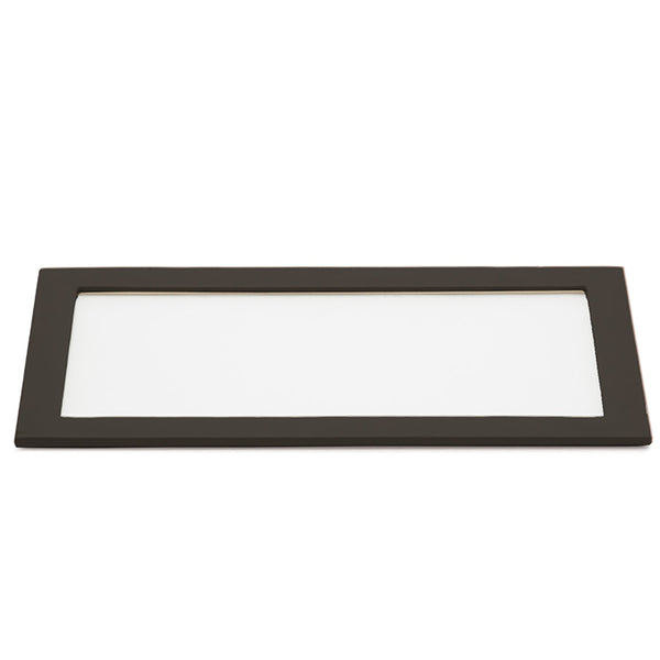 Wolf Vault Tray Glass Lid Black