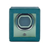 WOLF Cub Single Watch Winder with Cover Teal 461140