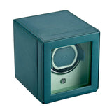 WOLF Cub Single Watch Winder with Cover Teal 461140