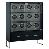 WOLF Axis 12 Piece Watch Winder Cabinet 488603